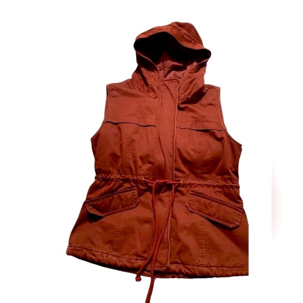 Laju Hooded Utility Vest Jacket
